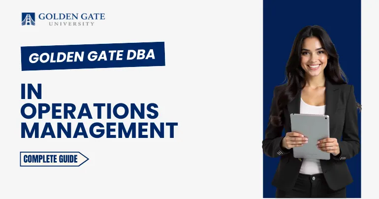 GGU DBA in Operations Management