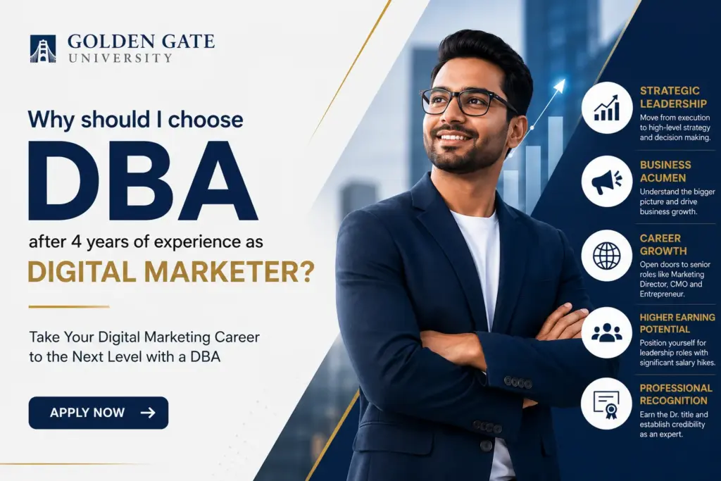 Why Should I Choose a DBA After 4 Years of Experience as a Digital Marketer