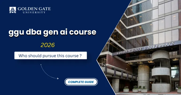GGU DBA in Gen AI
