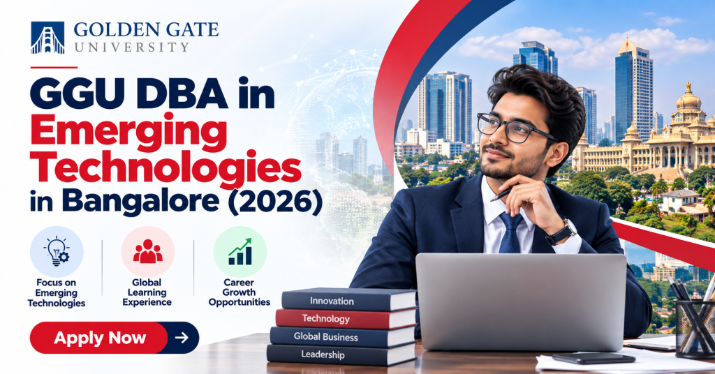 GGU DBA in Emerging Technologies in Bangalore