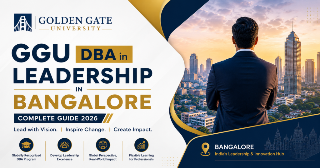 GGU DBA in Leadership in Bangalore